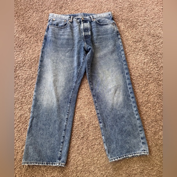 Gap Original Fit Button Fly Jeans 100% Cotton Men Size 36X32 EUC - Picture 1 of 7